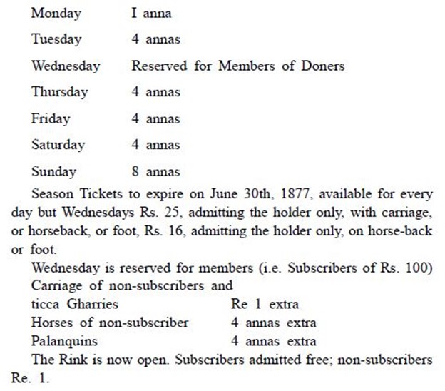 Rates of Admission