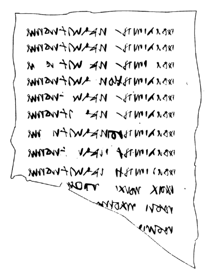 A piece of paper with writing on it  AI-generated content may be incorrect.