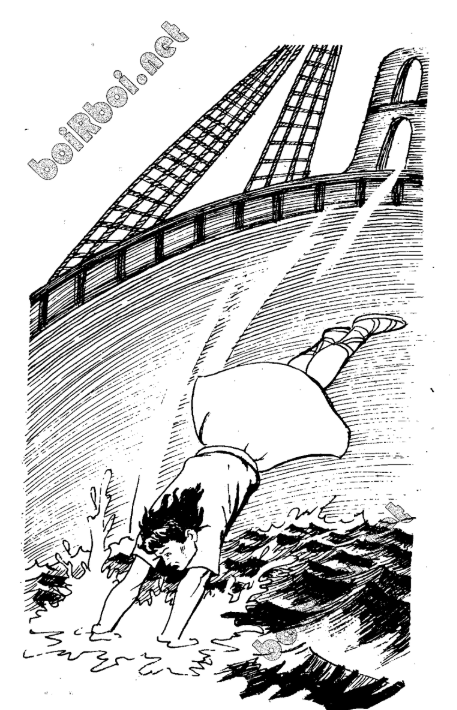 A cartoon of a person falling off a ship  AI-generated content may be incorrect.