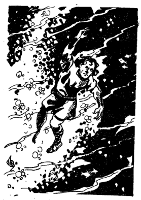 A black and white drawing of a person falling off a cliff  AI-generated content may be incorrect.