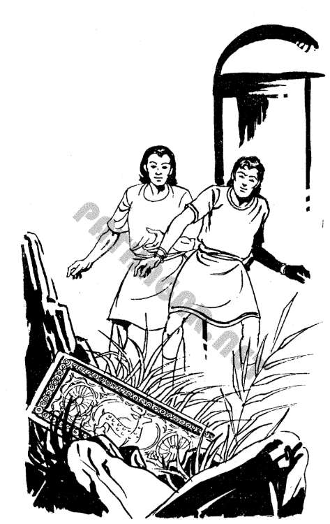 A black and white illustration of two men  AI-generated content may be incorrect.