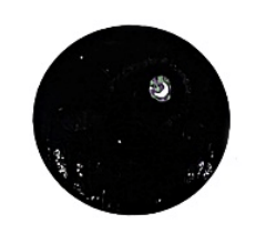 A black circle with a white circle in the middle AI-generated content may be incorrect.